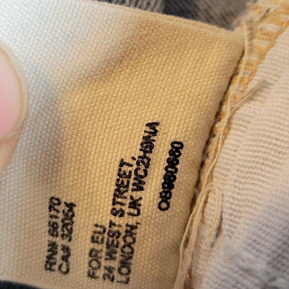 Free People Womens Great Heights Frayed Skinny Jeans Size 29 Blue Denim Raw Hem - Picture 5 of 8